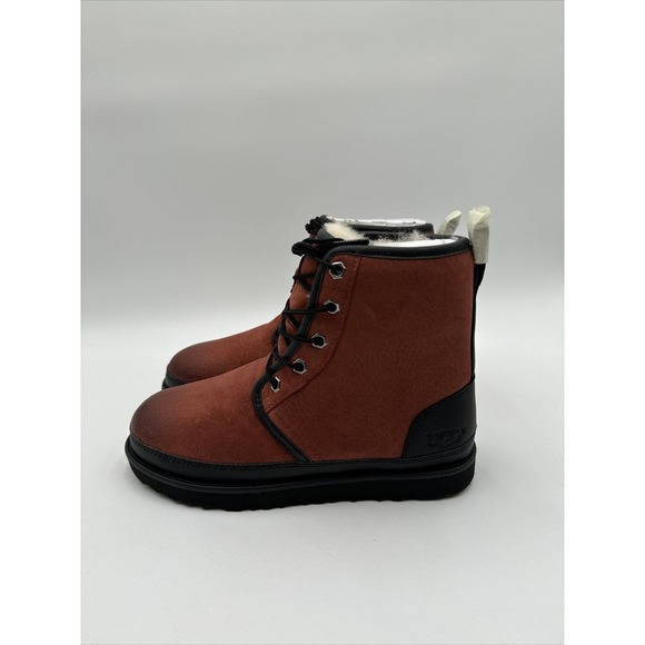 UGG HARKLEY WATERPROOF RED OXIDE LEATHER MEN\'S HIKING BOOTS SIZE US 5/ UK 4 main image 6